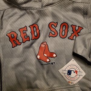 Boys red socks hoodie